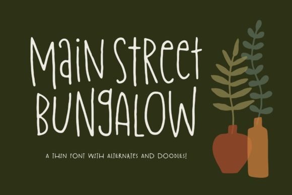 A Thin Handwritten Font for Clearer Campaign Messaging