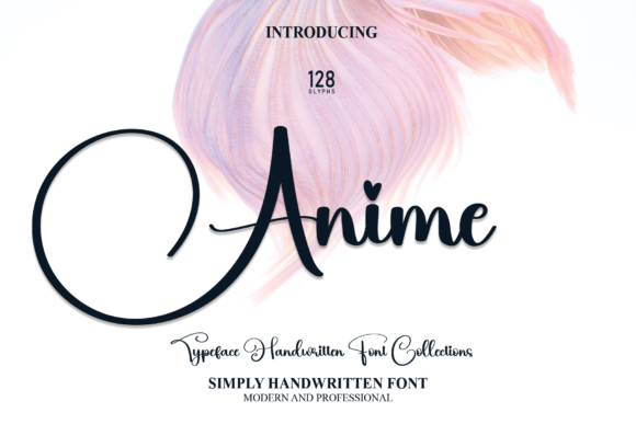 Anime: An Editorial Font with Handwritten Charm