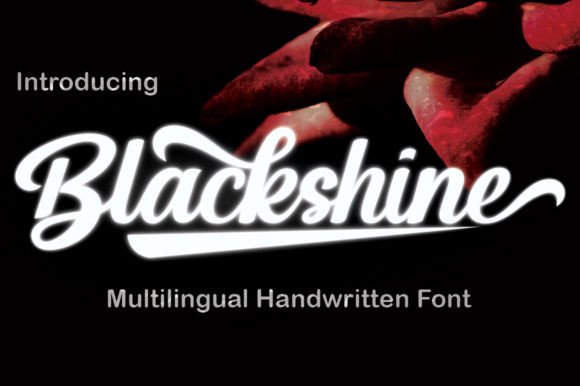 Blackshine: An Elegant Script Font for Modern Campaigns