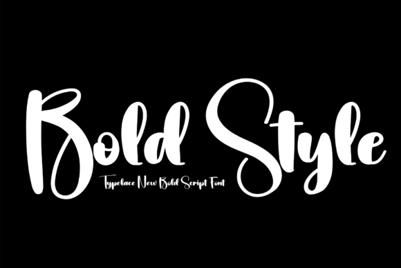 Bold Style: A Font Built for Crafting and Selling