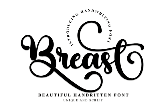 Breast: The Handwritten Font for Your Creative Touch