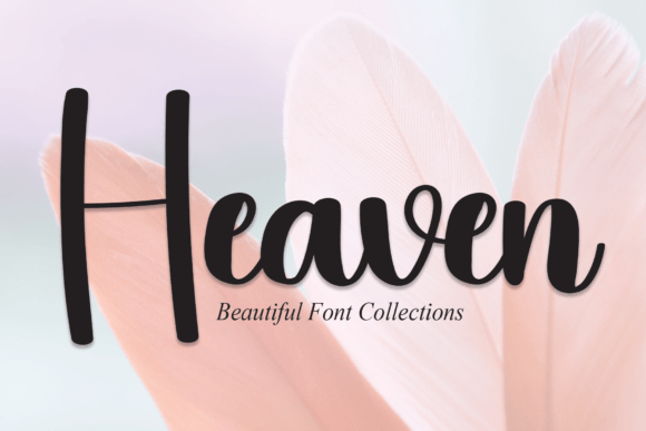 Heaven Font: A Designer's Touch for Handmade Elegance