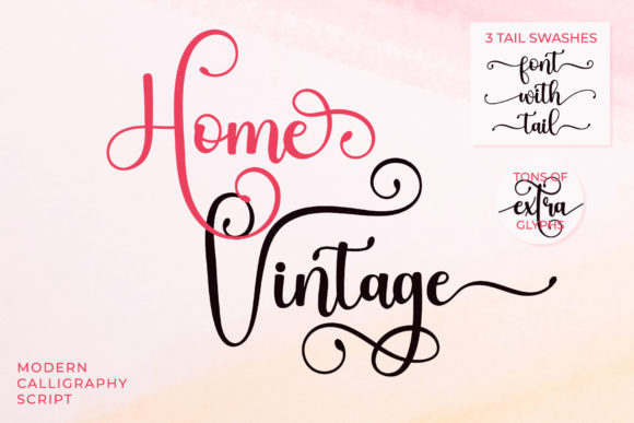 How Home Vintage Became My Go-To Font for Modern Branding