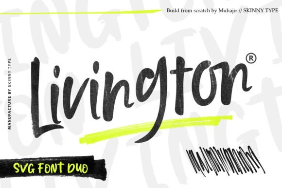 Livington Duo: The Elegantly Casual Script Font