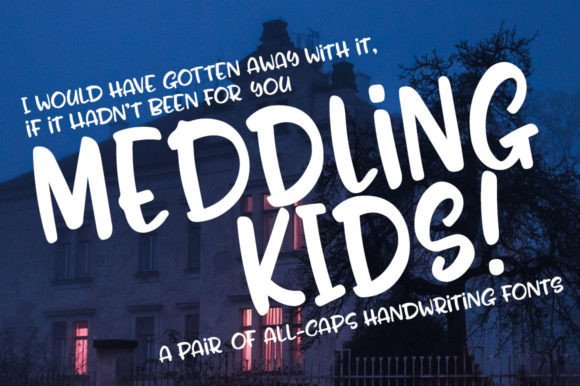 Meddling Kids: A Typeface That Breaks the Mystery