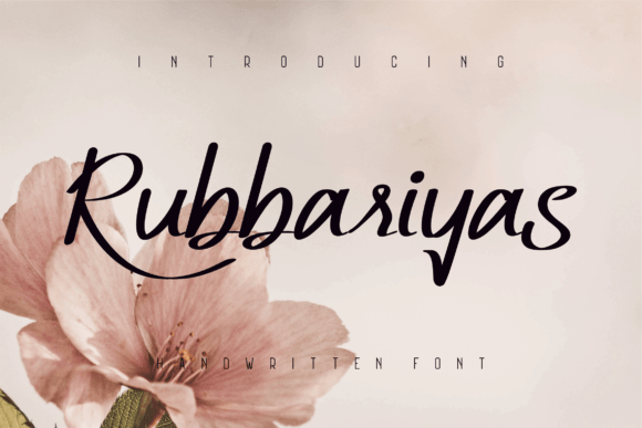Rubbariyas Font: A Signature Style for Modern Marketing