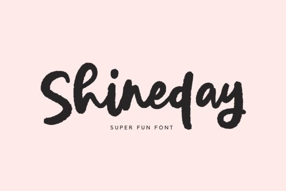 Shineday Font Review: A Bold Script for Modern Web Design