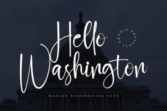 The Elegant Digital Artistry of Hello Washington Font