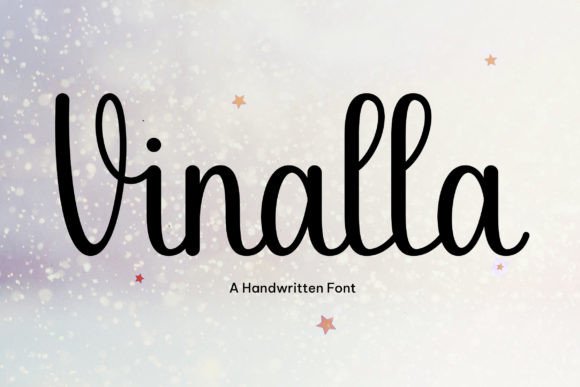 Vinalla Handwritten Font for Business Branding and Design