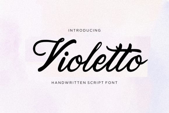 Violetto: The Elegant Handwritten Font for Creative Product Makers