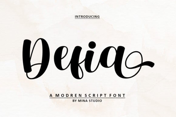 Why Defia Is a Versatile Script Font for Creative Branding